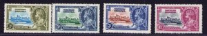 Northern Rhodesia 1935 GV SILVER JUBILEE  Sc 18-21  MLH