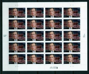 UNITED STATES  SCOTT # 3882 MOSS HART SHEET MINT NH