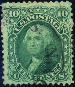 U.S. #68 Used F-VF Small tear