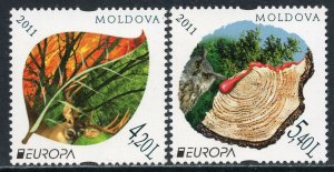 EUROPA 2011 - Moldova - The Forest - MNH Set