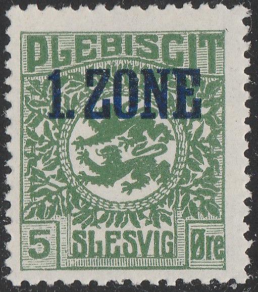 ALLEMAGNE / DEUTSCHE ABSTIMMUNGSGEBIETE - Schleswig 1920 Mi.16a Mint** 