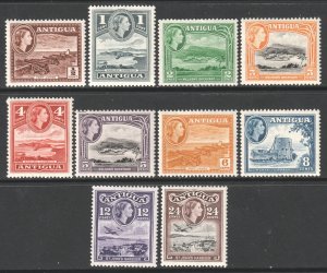 Antigua Scott 136/145 - SG149/158, 1963 Edward's Crown Set MH*