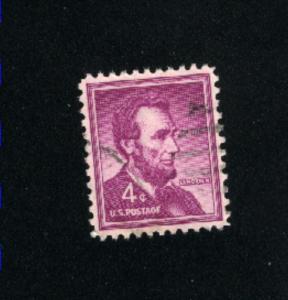 USA #1036  5 used 1954-1968 PD .08