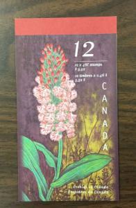 CANADA   1787-1790   BK219, 1999 Canadian Orchids Booklet. CV $11.50