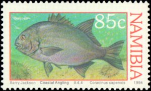 Namibia #755-758, Complete Set(4), 1994, Fish, Never Hinged