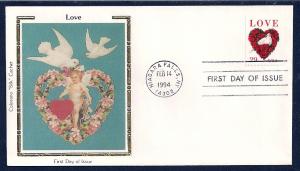 UNITED STATES FDC 29¢ LOVE 1994 Colorano