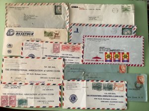 Peru collection of 11 postal items  Ref A821