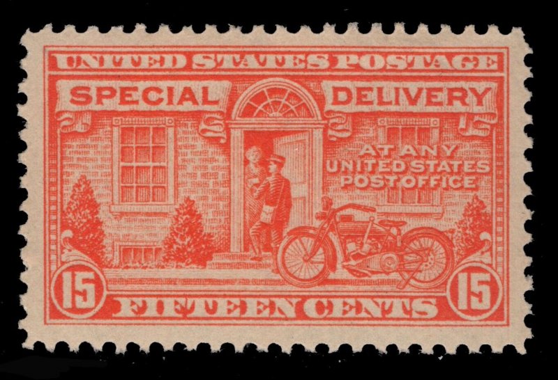 MOMEN: US STAMPS #E13 SPECIAL DELIVERY MINT OG NH VF/XF+ LOT #85094*