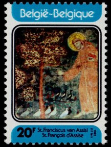 Belgium 1134 MNH St Francis of Assisi