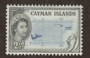 CAYMAN ISLANDS SC# 140 VF OG 1953