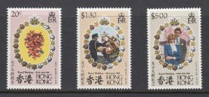 HONG KONG - SC# 373-375 - MNH