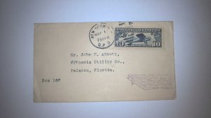 US FIRST FLIGHT COVER 1928 NEW YORK TO ATLANTA