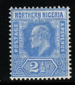 NORTHERN NIGERIA SG31 1910 2½d BLUE MTD MINT