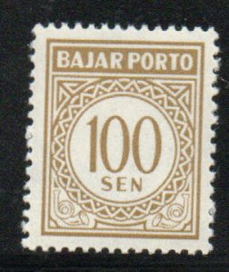 Indonesia Scott J80 MNH** Postage due stamp