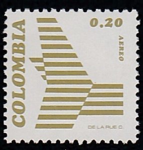 Colombia # C559, Symbol of Flight, Mint NH