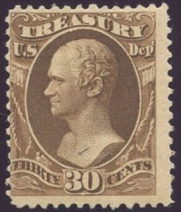 US Scott #O112 Mint, VG/F, H, PFC