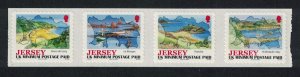 Jersey Island Views Self-adhesive 4v Strip 2006 MNH SG#1275-1278