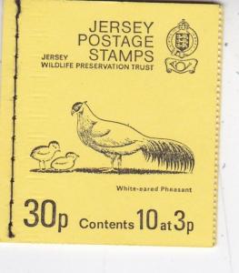 Jersey 1974 30p Stamp Booklet Mint Condition 