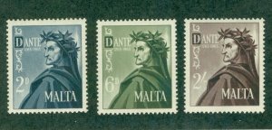 MALTA 331-33 MNH BIN $1.00