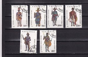SA02 Tanzania 1993 Seek the Tribes and Regions used stamps