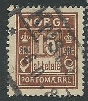 Norway | Scott # J4 - Used