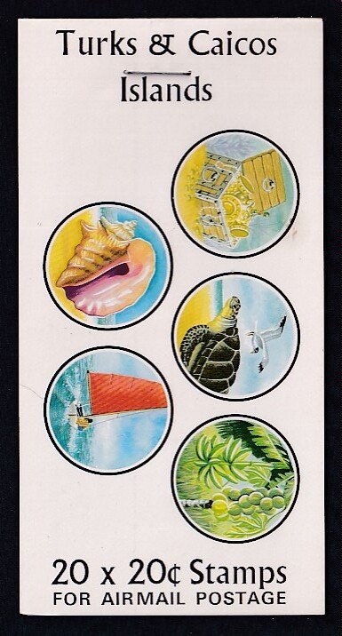 Turks and Caicos 500a-500j Booklet MNH VF