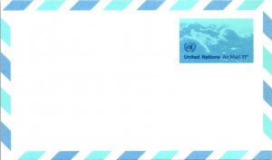 United Nations, New York, Government Postal Card