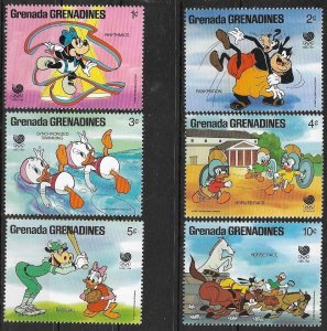 1988 Grenada Grenadines Summer Olympics  SC# 939-944MNH