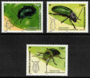 NEW CALEDONIA 2005 Insects; Scott 981-83; MNH