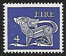 Ireland # 297 - Ancient Animal Pictures - Dog - MNH