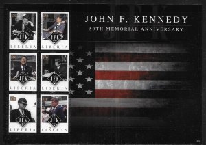 Liberia 2864-2865 Kennedy MNH