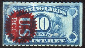 1929, US Playing Cards Revenue, fault, Sc RF23