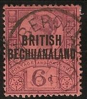 Bechuanaland Protectorate used S.C.  36