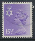 GB Northern Ireland  SG NI41 SC# NIMH27 Used Machin 15½p  see details