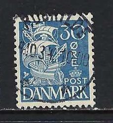 DENMARK 236 VFU SHIP A1384-2