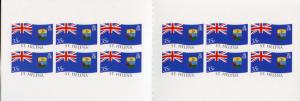 St Helena Flags Stamps 2008 MNH Island Flag National Emblems 12v S/A Booklet