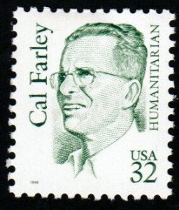 SC# 2934 - (32c) - Cal Farley, MLH single