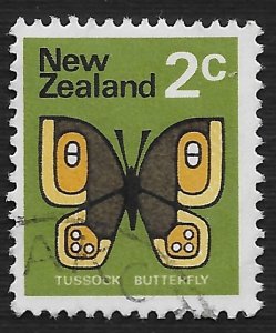 New Zealand #440 2c Insects - Tussock Butterfly