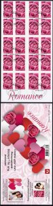 Australia SG4129a Special Occasions 2014 Romance booklet pane Fine Used
