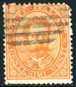 ITALY #47, USED - 1879 - ITALY138