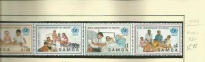 SAMOA  SCOTT 929-32 MNH