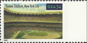 # 3513 MINT NEVER HINGED YANKEE STADIUM