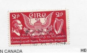 Ireland, 103, US Constitution - 150th Single,**Used**