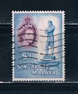 Singapore  40 Used Sir Stamford Raffles (S0230)