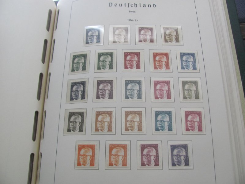 GERMANY BERLIN LIGHTHOUSE  ALBUM   1949-1990 MNH SOME BIG SETS SIGNED XF  (194)