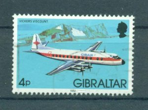 Gibraltar sc# 419 (2) used cat value $.25