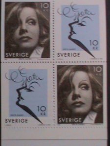 SWEDEN-BOOKLET 2005 SC#2517c ACTRESS GRETA GARBO- JOINT WITH UNITED STATES