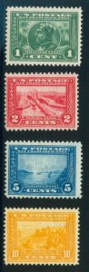 momen: US Stamps #397-400 Mint OG NH VF