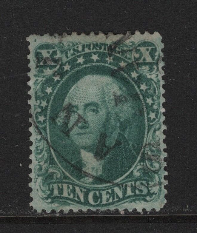 32 VF+ used neat cancel with nice color cv $ 190 ! see pic !