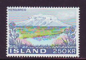 Iceland Sc 438 1972 Herdubreid Mountain stamp mint NH